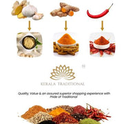 Kerala Traditional Stone Mortar and Pestle with Rubbere Base - 5 Inch